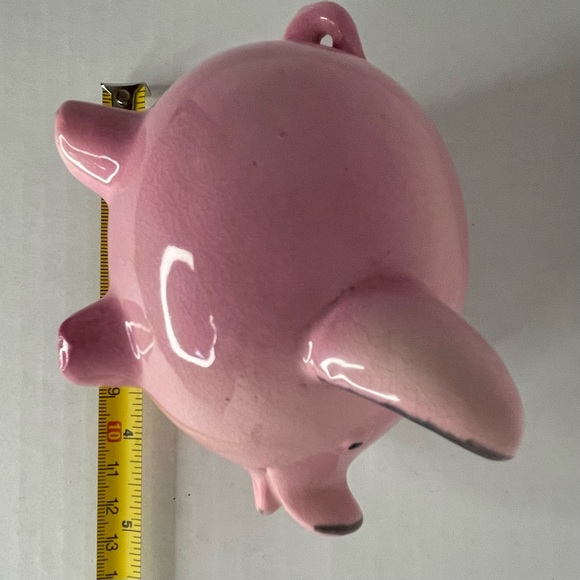 Vintage Irving W. Rice IRICE Porcelain Pink Pig Figurine - Picture 11 of 12